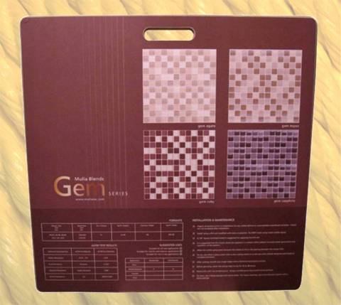 Mulia Gem printed samples